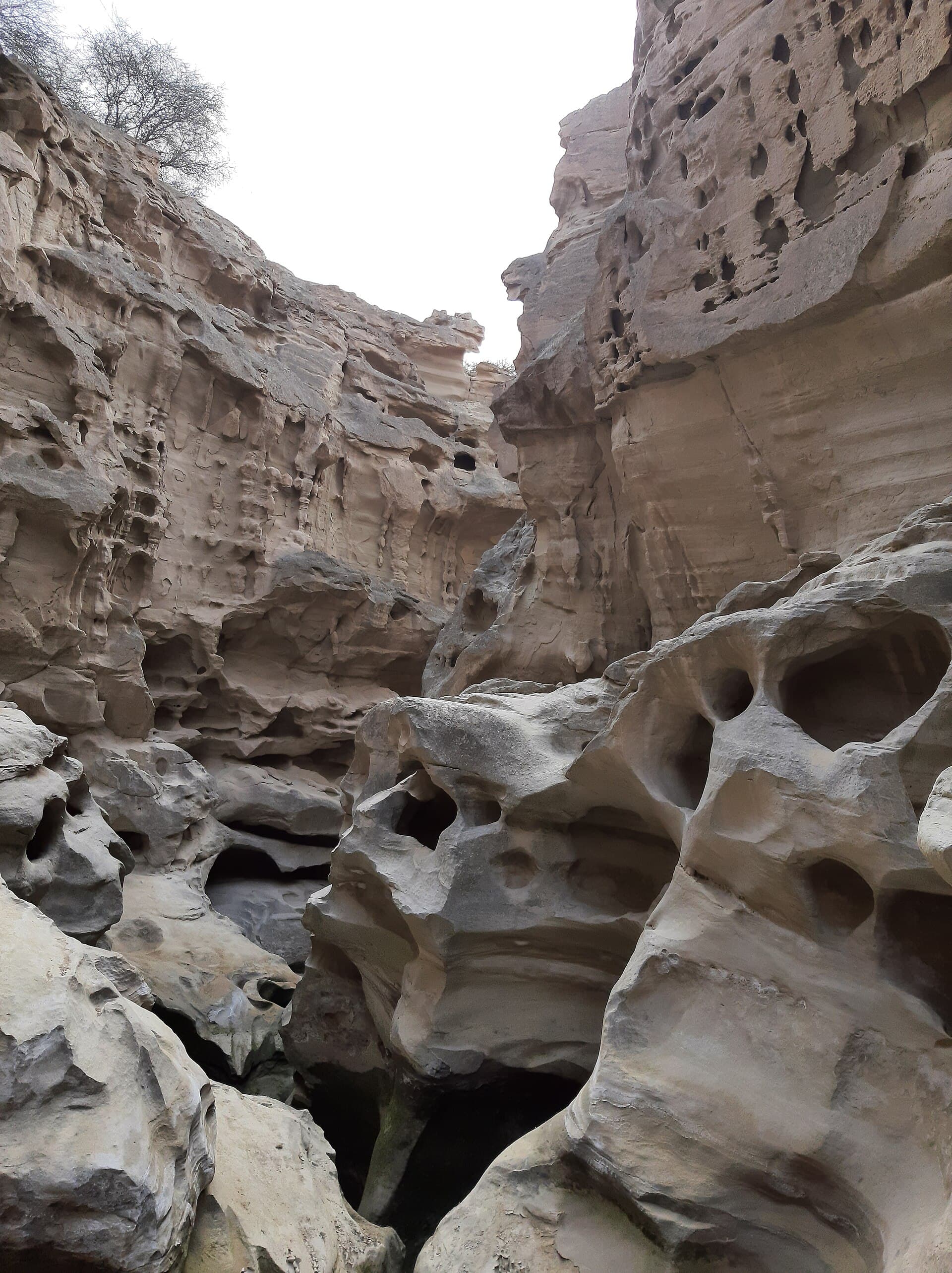 دره چاهکوه در جزیره قشم